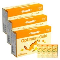 3 Thùng Sữa uống dinh dưỡng Optimum Gold 180ml (Lốc 4 hộp) new