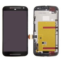 3 Trong 1 (Màn Hình LCD + Khung + Cảm Ứng) Bộ Số Hóa Cho Motorola Moto G2 (Đen)