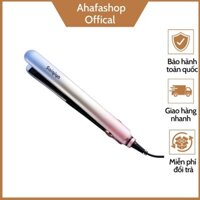 [3 TRONG 1] Máy uốn duỗi tóc, tạo kiểu tóc mini tiện lợi màu cầu vồng xinh xắn