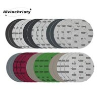 30 Bộ Đĩa Chà Nhám 5 Inch, Kết Hợp Móc & Vòng 5 Inch 8 Lỗ (800 / 1000 / 1500 / 2000 / 3000 / 5000) Giấy Nhám Mix