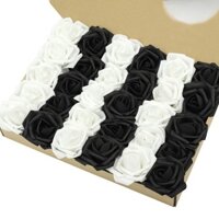 30 Bông Hồng Xốp 8Cm Hoa Nhân Tạo Tiệc Cưới Em Bé Tắm, Tự Làm Trang Trí Nội Thất-198-123LIFEVN
