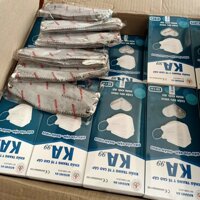 30 cái Khẩu trang y tế 4D Khánh An KA99 ngăn vi khuẩn 99 công nghệ Hàn Quốc KF94 ôm sát khuôn mặt không dính son và dễ thở  - 30 Xám - ĐÓNG HỘP