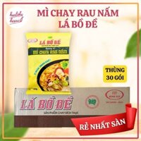 [30 gói] Mì Chay Rau Nấm Lá Bồ Đề Từ Đồng Nai- Gói 63 gr