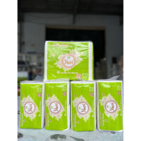 [30 gói/thùng]khăn giấy vuông YURI khổ lớn (100 tờ/gói), giấy dai mềm mịn, khổ giấy lớn dễ dàng lau chùi