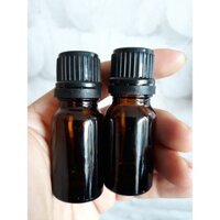 30 lọ thủy tinh nâu 20ml nắp nhỏ giọt đen