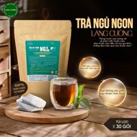 [30 lọc] - Trà an thần ngủ ngon THẦY THUỐC GIA ĐÌNH LANG CƯỜNG mất ngủ stress, mệt mỏi, tâm bất an