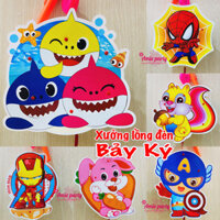 30 Lồng Đèn Trung Thu Nhựa 2 Mảnh Có Nhạc Nhiều Mẫu Mới Nhất Gấu Dâu, Kuromi, Elsa, Siêu Nhân Cho các Bé Thiếu Nhi