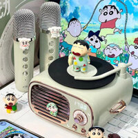 30 Ngày 1735 Miếng Crayon Shin-Chan Loa Bluetooth Nhỏ Retro Ghi Âm Máy Nghe Nhạc Micro Tích Hợp Micro Quà Tặng Sinh Nhật Cô Gái LY05