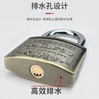 30 Ngày 913 Miếng Đồng Khóa Xi Lanh Ổ Khóa Lớn Ngoài Trời Chống Thấm Nước Chống Rỉ Sét Khóa Chống Rỉ Sét 6 Khóa Chìa Khóa Cửa Kho xs2.19