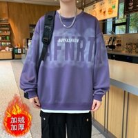 30 Ngày 921 Miếng Mùa Thanh Niên Áo Nam 2025 Học Sinh Trung Học Cơ Sở Dạo Phố Lông Cừu Lót Dày Mùa Thu Top Đáy Áo Sơ Mi 1210