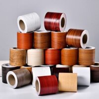 [30 Ngày Giảm Giá Nóng 1775 Miếng] Nhãn Dán Tường Giả Gỗ Vân Tường Tự Dính Trang Trí Góc Phòng Khách Phòng Ngủ Nhãn PVC Phong Cách Bắc Âu Đơn Giản Hiện Đại 0OXO