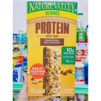 30 thanh ngũ cốc Protein socola Nature Valley Peanut Butter Dark Chocolate Chewy Bars từ Mỹ
