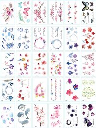 30 Tờ Hình Xăm Dán Tattoo Xăm Nước Tha Thu - Mẫu F