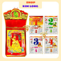 30 x 40 cm Bộ lịch ẤT TỴ 2025 - Lịch treo tường lốc siêu cực đại khổ lịch 30cm x 40cm chủ đề thư pháp và đá phong thuỷ