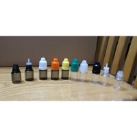 300- 500 lọ 5ml nhựa đựng juice ( nước hoa, tinh dầu) các màu nắp ( 1.700- 1.750)