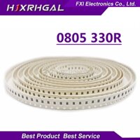 300 CÁI 0805-330R 0805 Điện trở SMD 330 ohm 1 / 8W 330R 331 mới