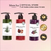 [300ml] Sữa rửa mặt Super Vegitoks Cleanser Đỏ