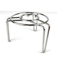 304 Dày SST Hấp Giá Nồi Điện Đa Năng Nồi Áp Suất Hơi Nước Trên Nước Cai Giá Kích Thước Mini Chân Cao Và Ngắn