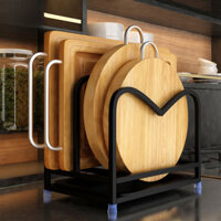 304Giá Thớt Inox Kệ Để Nắp Nồi Rộng Từ Sàn Đến Trần, Kệ Bếp, Giá Thớt Dày