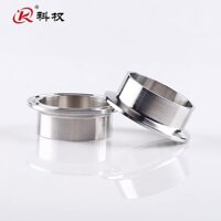 304Stainless Steel Sanitary Quick-Fit Clamp Fitting Quick-Connect Flange End Head Quick Connection Welding Direct ClampHigh temperature resistant rack bottle water pipe lighting fixtureHigh temperature resistant rack bottle water pipe lighting fixture