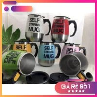 (3069) Cốc pha cafe tự khuấy nhựa inox tay cầm /Cốc khuấy cafe ruột inox giá tốt nhất