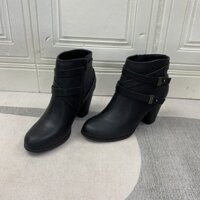 308363 Marco republic 2023 Giày bốt cao gót màu đen mùa đông dành cho nữ size lớn 9 / 40 10 / 42