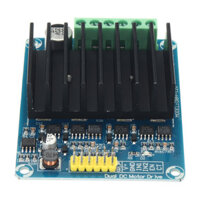 30A DC 5V-12V Dual Channel H Bridge Motor Driver Module Bread Board Controller DHB-01A DC Motor Driver Board