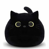 30cm Black Cat Stuffed Toy Cat Plush Toy Cat Pillow Baby Doll for Kids Boy Girl Gift