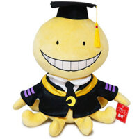 30cm Dễ Thương Bạch Tuộc Búp Bê Korosensei Koro Sensei Giáo Viên Sang Trọng Đồ Chơi Nhồi Bông Hoạt Hình Động Vật Búp Bê Tốt Nghiệp Trẻ Em Ám Sát Lớp Học