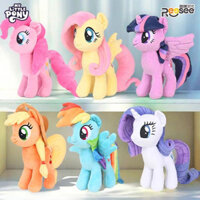 30cm My Little Pony Doll Sapphire Fluttershy Peachy Precious Cloudy Applejack Sang Trọng Đồ Chơi Búp Bê Cô Gái