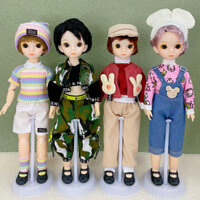 30cm Nam Barbie Phù Hợp Với 6 Điểm bjd Quần Áo Bé Mặc Quần Áo Bé Trai Quà Tặng Búp Bê 11.23