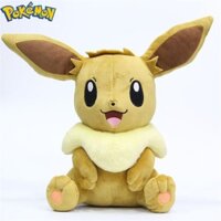 30cm Pokemon Dễ Thương Eevee Anime Sang Trọng Đồ Chơi Búp Bê Nhồi Bông Mềm Let 's Go Game Pokemon Monster Eevee Gối Cotton Sang Trọng Cho Trẻ Em