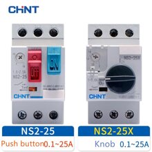 Cầu dao Chint NS2-25X - 1.6-2.5A