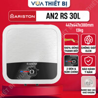 30L | ARISTON AN2 RS 30 lít vuông - Bình nóng lạnh gián tiếp ANDRIS2 AG+ 2.5FE 2500W
