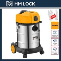 30L MÁY HÚT BỤI INGCO 1400W - TẶNG ĐỦ BỘ PHỤ KIỆN - HÀNG CHÍNH HÃNG - VC14301 - HM LOCK