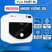 30L | Rossi AMORE 30 lít vuông - Bình Nóng Lạnh gián tiếp chống giật RAM-30SQ R30TI