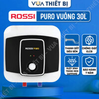 30L | ROSSI PURO 30 lít vuông - Bình nóng lạnh gián tiếp chống giật RPO-30SQ R30TI