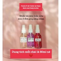 (30ML) COMBO 3 XỊT THƠM BATH AND BODYWORKS[LINK 2] | BODYMIST HƯƠNG NƯỚC HOA