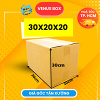 [30x20x20] Combo 50 Hộp Carton, Thùng Giấy Gói Hàng, Hộp bìa Carton Đóng Hàng, Sản Phẩm Giá Rẻ - Hộp Carton Venus Box