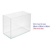 30x20x30cm Combo 5 tấm nhựa mica cứng trong suốt cắt sẵn làm hồ cá, chuồng hamster, hộp trưng bày... - Luân Air Models