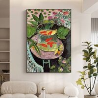 30x40x0.9cm Matisse Cá Vàng Niche Nghệ Thuật Tranh Trang Trí Phòng Khách Phòng Ngủ Trẻ Em Bố Trí Phòng Treo Tranh Treo Tường Poster Nghệ Thuật Vẽ Nền Treo Tường Tranh