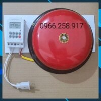31 BỘ HẸN GIỜ CHUÔNG BÁO GIỜ CÔNG TY, TRƯỜNG HỌC (Chuông 8 Inch) (Bật tắt chuông tính bằng giây)
