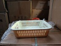 3124 – Rổ nhựa CN có nắp ( thùng 26c )