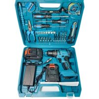 32 Chiếc 20V Sạc Lithium Brushless Electric Đèn Pin Cordless Impact Drill Power Screwdriver Combo Tool Set