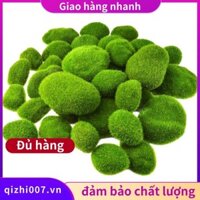 32 CHIẾC 5 Kích Thước Đá Rêu Nhân Tạo Trang Trí Xanh Quả Bóng Rêu Giả Trang Trí Cho Hoa Sắp Xếp Gardens.qizhi007vn