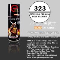 323 _ Sơn Xit Samurai 323 Màu Hoa Chuông _ Bell Flower _ Tốt , Ship Nhanh , Giá Rẻ