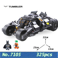 325 Khối Lắp Ráp Batman Tumbler Chân Thật Kèm Phụ Kiện 76023