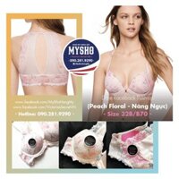 [32B/B70] Áo LótPeach Floral - Nâng ngực, sản phẩm với thiết kế sexy