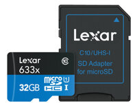 32GB  633x SDXC Micro Memory Card