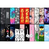 33 * 9INCH GRIPTAPE SANDPAPER ván trượt gấu lỗ khí GRIPTAPE ván trượt điện ván dài chống thấm nước mờ nhãn dán